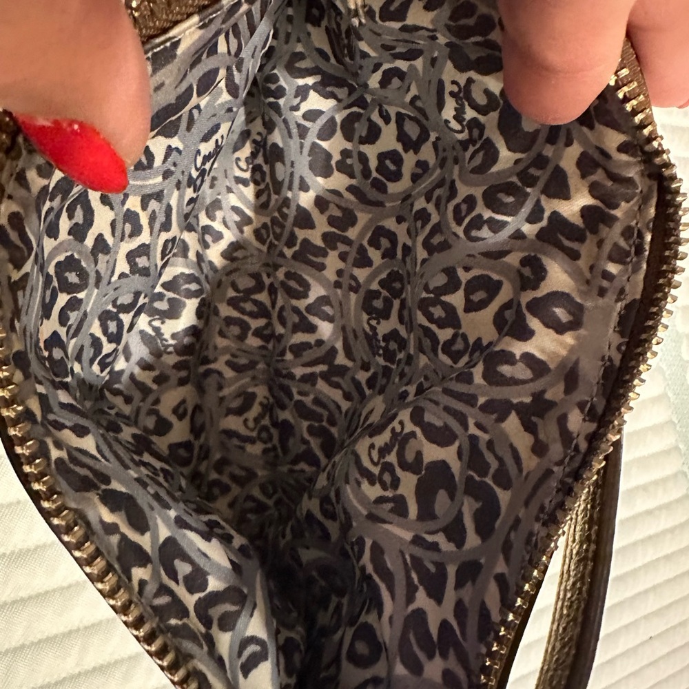 Coach Metallic Gold Wristlet - Picture 9 of 9